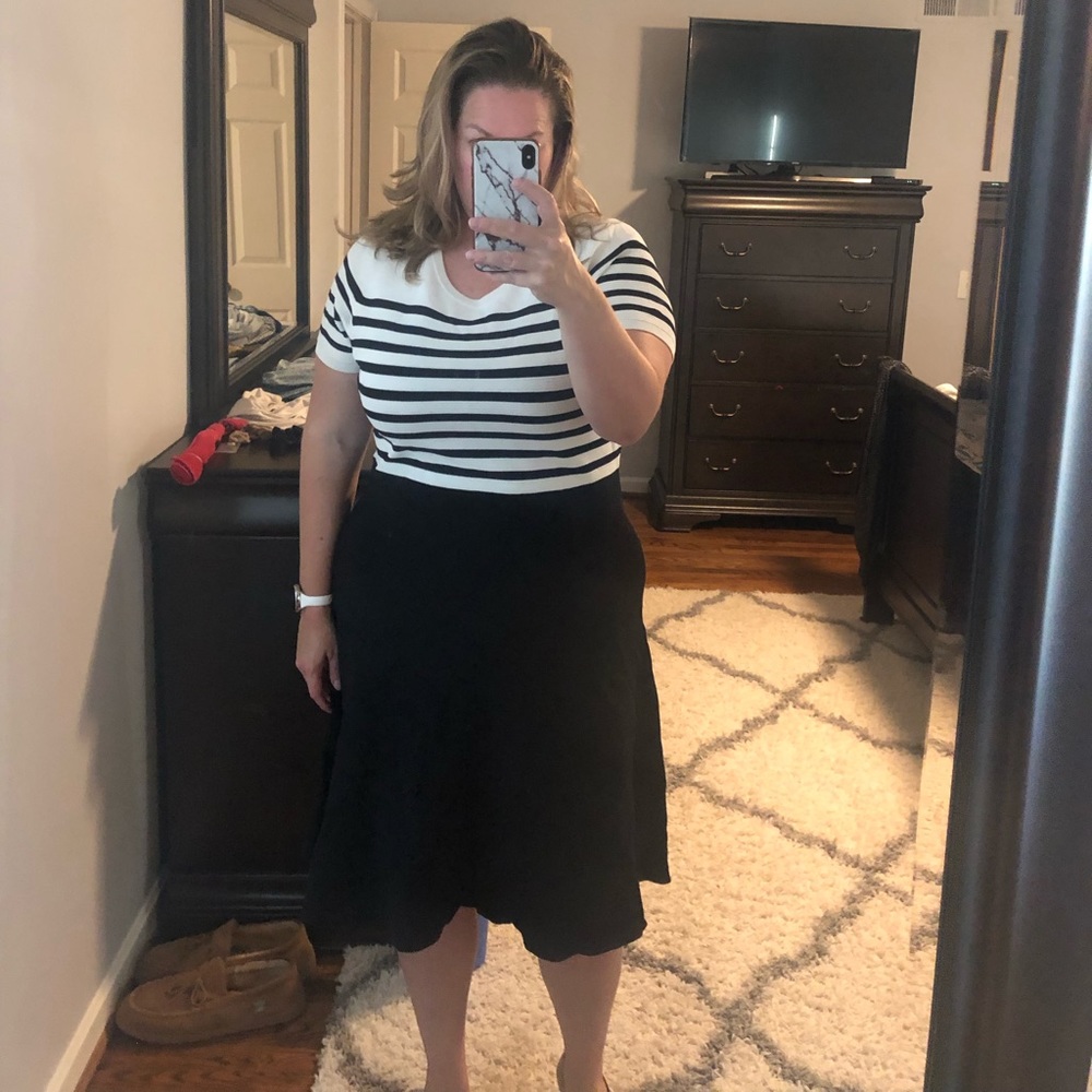 Beautiful Talbots dress, midi length